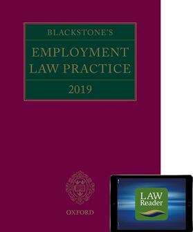 Mansfield Qc / Mansfield QC / Banerjee |  Blackstone's Employment Law Practice 2019 | Buch |  Sack Fachmedien