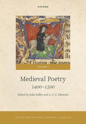 Boffey / Edwards |  The Oxford History of Poetry in English | Buch |  Sack Fachmedien