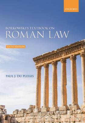 du Plessis |  Borkowski's Textbook on Roman Law | Buch |  Sack Fachmedien