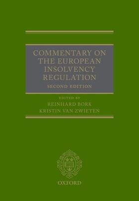 Bork / van Zwieten |  Commentary on the European Insolvency Regulation | Buch |  Sack Fachmedien