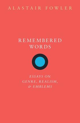 Fowler |  Remembered Words | Buch |  Sack Fachmedien