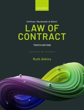 Atkins |  Koffman, Macdonald & Atkins' Law of Contract | Buch |  Sack Fachmedien