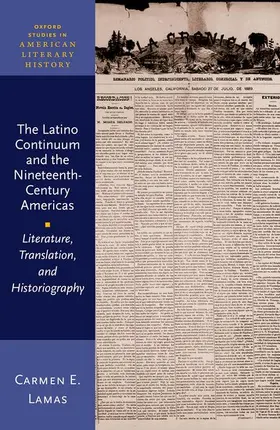 Lamas |  The Latino Continuum and the Nineteenth-Century Americas | Buch |  Sack Fachmedien