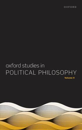 Sobel / Wall |  Oxford Studies in Political Philosophy Volume 9 | Buch |  Sack Fachmedien