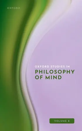 Kriegel |  Oxford Studies in Philosophy of Mind Volume 3 | Buch |  Sack Fachmedien