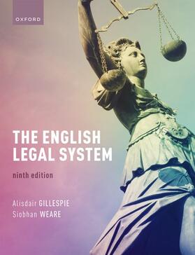 Gillespie / Weare |  The English Legal System | Buch |  Sack Fachmedien