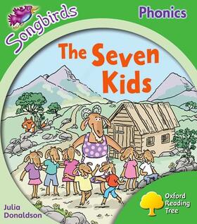 Donaldson |  Oxford Reading Tree: Level 2: More Songbirds Phonics: The Seven Kids | Buch |  Sack Fachmedien