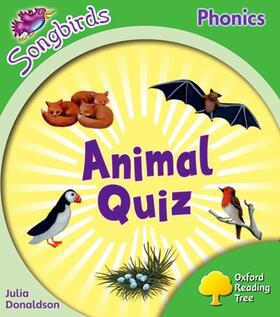 Donaldson |  Oxford Reading Tree: Level 2: More Songbirds Phonics: Animal Quiz | Buch |  Sack Fachmedien