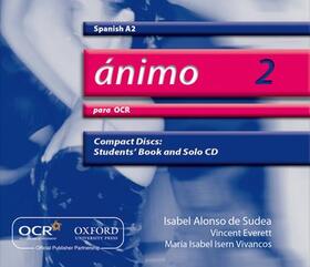 Alonso De Sudea |  Ánimo 2: Para OCR A2 Audio CDs | Sonstiges |  Sack Fachmedien