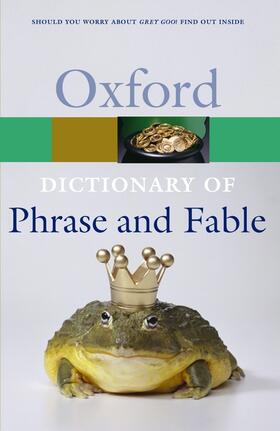 Knowles / Knowles | The Oxford Dictionary of Phrase and Fable | Buch | 978-0-19-920246-1 | sack.de