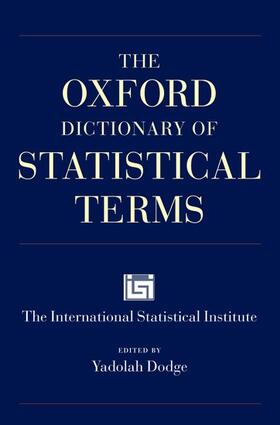 Commenges / Dodge / Cox |  The Oxford Dictionary of Statistical Terms | Buch |  Sack Fachmedien