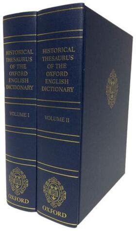Kay / Roberts / Samuels |  Historical Thesaurus of the Oxford English Dictionary: With Additional Material from a Thesaurus of Old English | Buch |  Sack Fachmedien