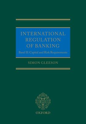 Gleeson |  International Regulation of Banking | Buch |  Sack Fachmedien