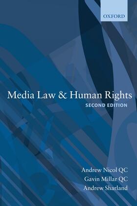 Nicol Qc / Nicol / Millar QC |  Media Law and Human Rights | Buch |  Sack Fachmedien
