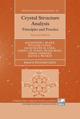 Al / Blake / Cole |  Crystal Structure Analysis | Buch |  Sack Fachmedien