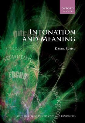Buring / Büring |  Intonation and Meaning | Buch |  Sack Fachmedien