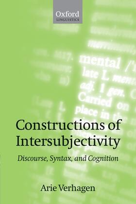 Verhagen |  Constructions of Intersubjectivity | Buch |  Sack Fachmedien