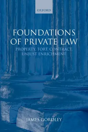 Gordley |  Foundations of Private Law | Buch |  Sack Fachmedien