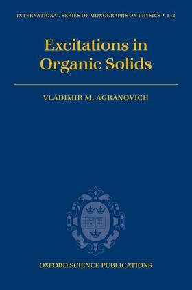 Agranovich |  Excitations in Organic Solids | Buch |  Sack Fachmedien