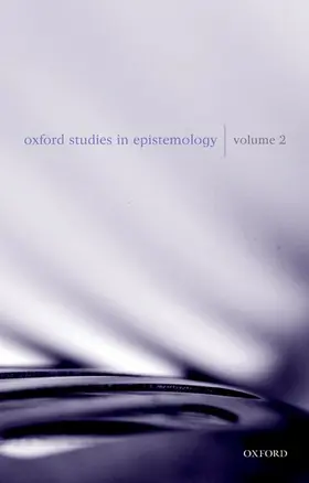 Gendler / Hawthorne |  Oxford Studies in Epistemology | Buch |  Sack Fachmedien