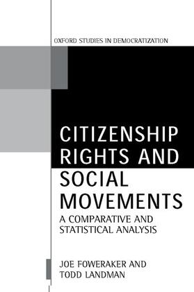 Foweraker / Landman |  Citizenship Rights and Social Movements | Buch |  Sack Fachmedien