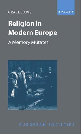 Davie |  Religion in Modern Europe | Buch |  Sack Fachmedien
