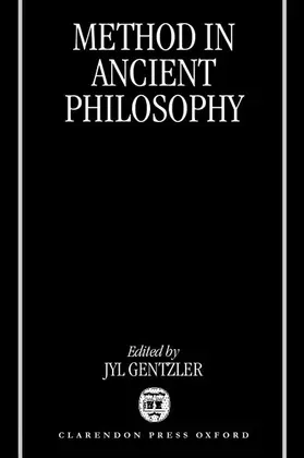 Gentzler |  Method in Ancient Philosophy | Buch |  Sack Fachmedien