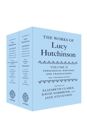 Clarke / Norbrook / Stevenson |  The Works of Lucy Hutchinson | Buch |  Sack Fachmedien