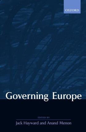Hayward / Menon |  Governing Europe | Buch |  Sack Fachmedien