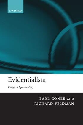 Conee / Feldman |  Evidentialism | Buch |  Sack Fachmedien