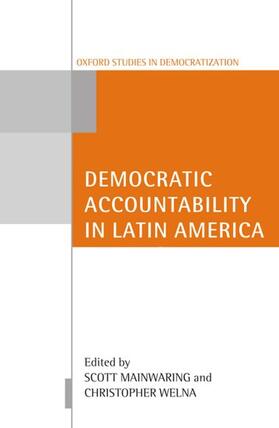 Mainwaring / Welna |  Democratic Accountability in Latin America | Buch |  Sack Fachmedien