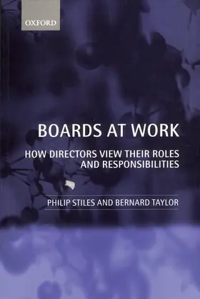 Stiles / Taylor |  Boards at Work | Buch |  Sack Fachmedien