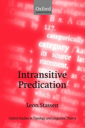 Stassen |  Intransitive Predication | Buch |  Sack Fachmedien