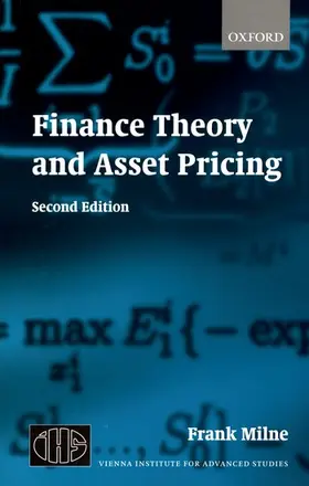 Milne |  Finance Theory and Asset Pricing | Buch |  Sack Fachmedien