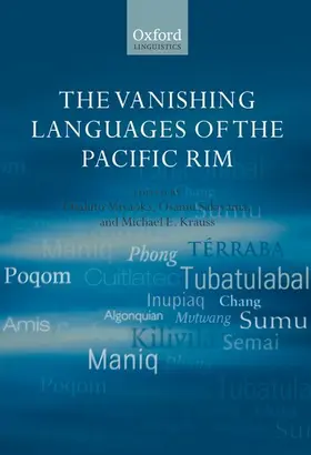 Miyaoka / Sakiyama / Krauss |  The Vanishing Languages of the Pacific Rim | Buch |  Sack Fachmedien