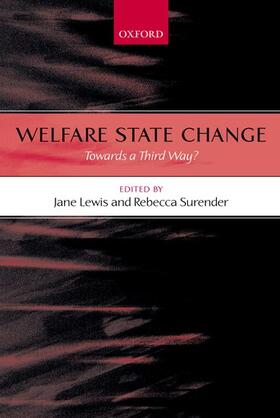 Lewis / Surender |  Welfare State Change | Buch |  Sack Fachmedien