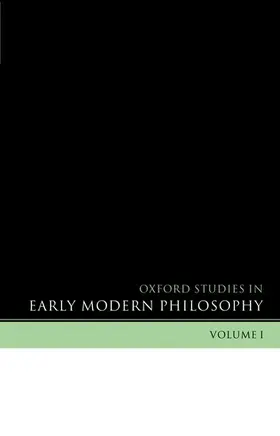 Garber / Nadler |  Oxford Studies in Early Modern Philosophy | Buch |  Sack Fachmedien