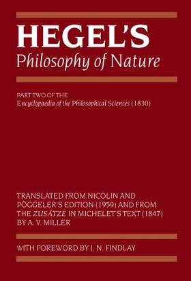 Hegel |  Hegel's Philosophy of Nature | Buch |  Sack Fachmedien