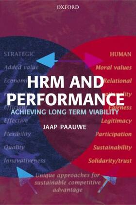 Paauwe |  HRM and Performance | Buch |  Sack Fachmedien