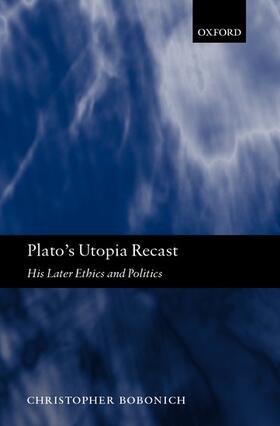Bobonich |  Plato's Utopia Recast | Buch |  Sack Fachmedien