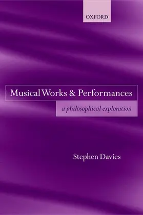 Davies |  Musical Works and Performances | Buch |  Sack Fachmedien