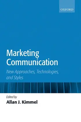 Kimmel |  Marketing Communication | Buch |  Sack Fachmedien