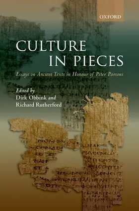 Obbink / Rutherford |  Culture in Pieces | Buch |  Sack Fachmedien