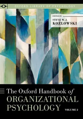 Kozlowski |  Oxford Handbook of Organizational Psychology, Volume 2 | Buch |  Sack Fachmedien