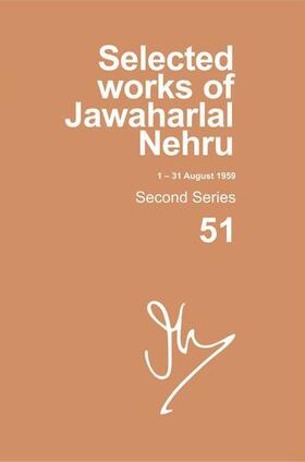 Palat |  Selected Works of Jawaharlal Nehru (1-31 August 1959) | Buch |  Sack Fachmedien