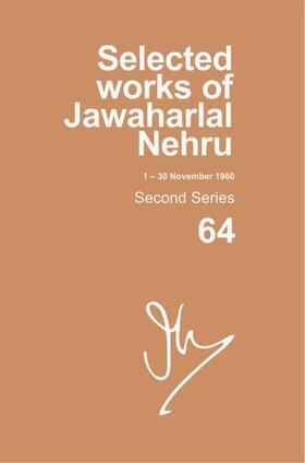 Palat |  Selected Works of Jawaharlal Nehru (1 Nov-30 Nov 1960) | Buch |  Sack Fachmedien