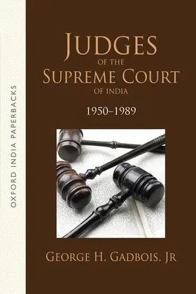 Gadbois |  Judges of the Supreme Court of India | Buch |  Sack Fachmedien