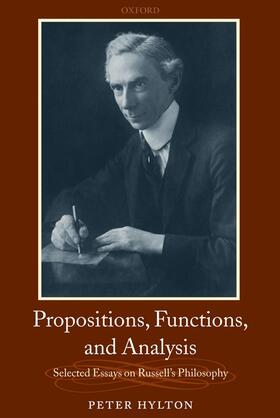 Hylton |  Propositions, Functions, and Analysis | Buch |  Sack Fachmedien