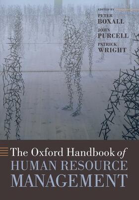 Boxall / Purcell / Wright |  The Oxford Handbook of Human Resource Management | Buch |  Sack Fachmedien