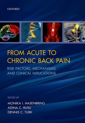 Hasenbring / Rusu / Turk |  From Acute to Chronic Back Pain | Buch |  Sack Fachmedien